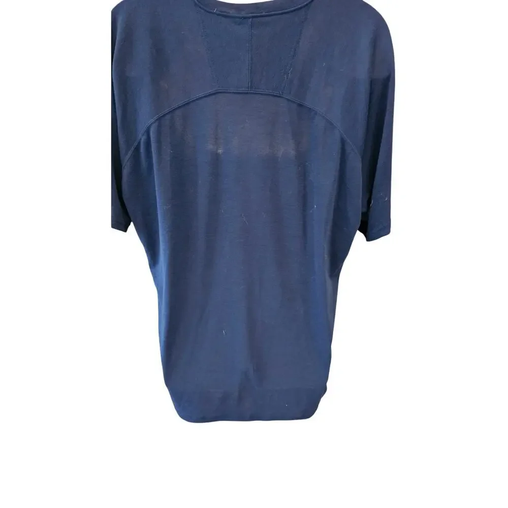 The North Face XL (?) Navy wicking packable hiking performance t shirt active